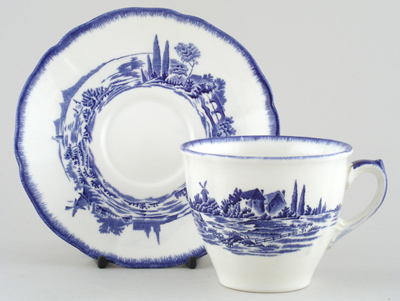 Breakfast Cup and Saucer c1950s